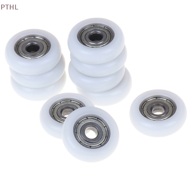 [PTHL] ลูกกลิ้งพลาสติก แบบเปลี่ยน สําหรับประตูบานเลื่อน 2 5 10 ชิ้น PT
