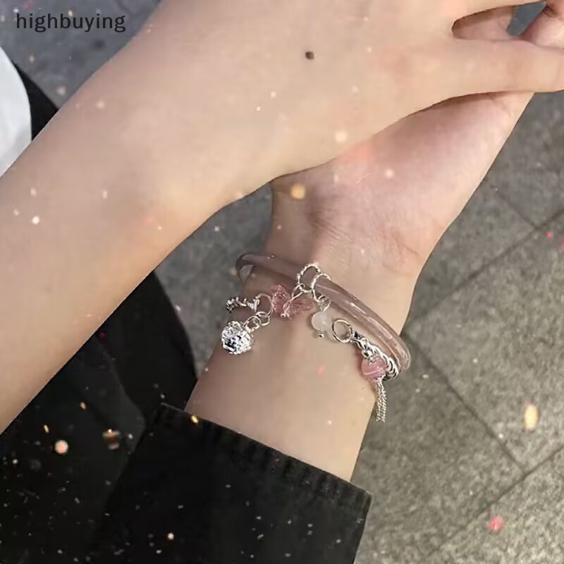 [highbuying] สร้างสรรค์ สไตล์จีน ย้อนยุค เซลเบลล์ กําไลข้อมือ สําหรับผู้หญิง เด็กผู้หญิง แฟชั่น หวาน น่ารัก สร้อยข้อมือ คาวาอี้ ความงาม สร้อยข้อมือ ใหม่ พร้อมส่ง