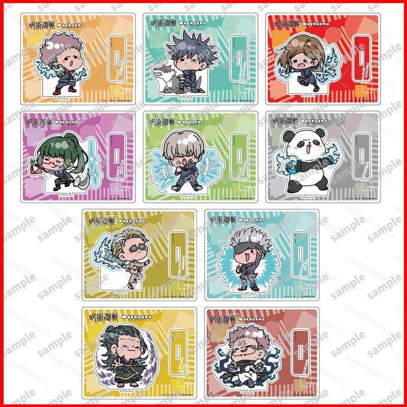 Ere1 โมเดลฟิกเกอร์อะคริลิค รูปอนิเมะ Jujutsu Kaisen Gojo Satoru Geto Suguru Nobara สําหรับตกแต่งบ้าน