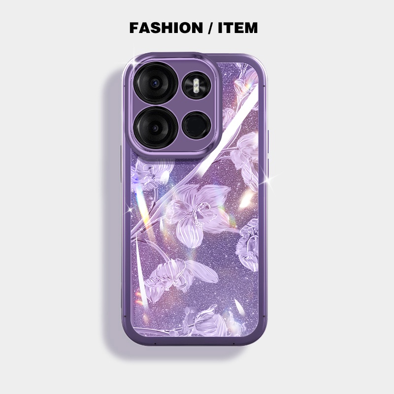เคสซิลิโคนนิ่ม ลายดอกไม้ กันตก สําหรับ Xiaomi Redmi Note 13 Pro 4G 5G Note 13 Pro Plus Note 13 Pro+ Poco M6 Pro 4G Poco X6 5G