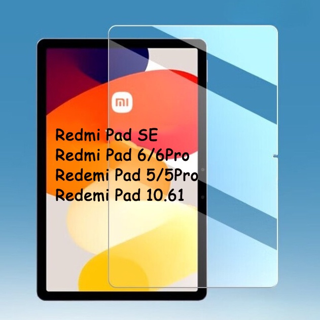 ฟิล์มกระจก เรดมี่ แพด เอสอี Tempered Glass Screen Protector For Redmi Pad SE Pad 5 6 10.61 Pad PRO 12.1 Pad 6S PRO 12.4