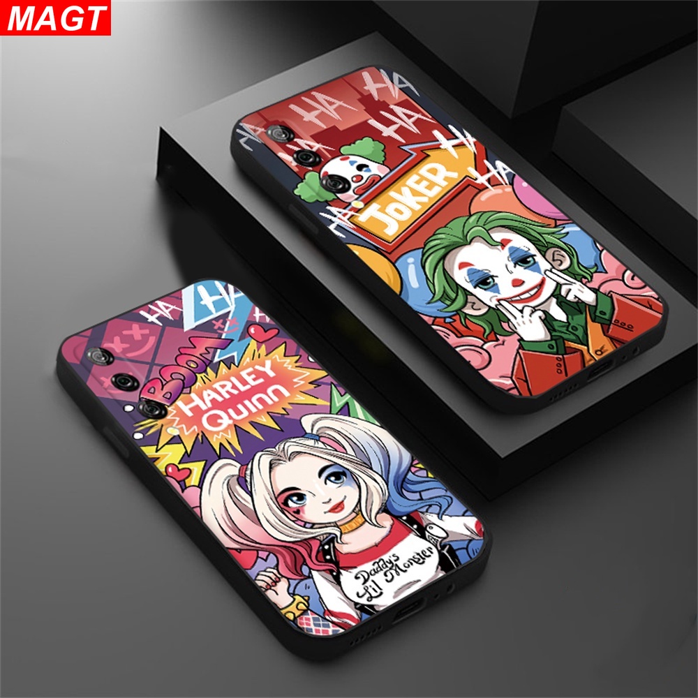 เคส Huawei P30 Lite Nova 5T Nova 3i Nova 7i Y6P Y7A Y6 Pro Y7 Pro 2019 Y9S ตัวตลกโกธิค คู่ ที่ละเอียดอ่อน เคสซิลิโคน MAGT