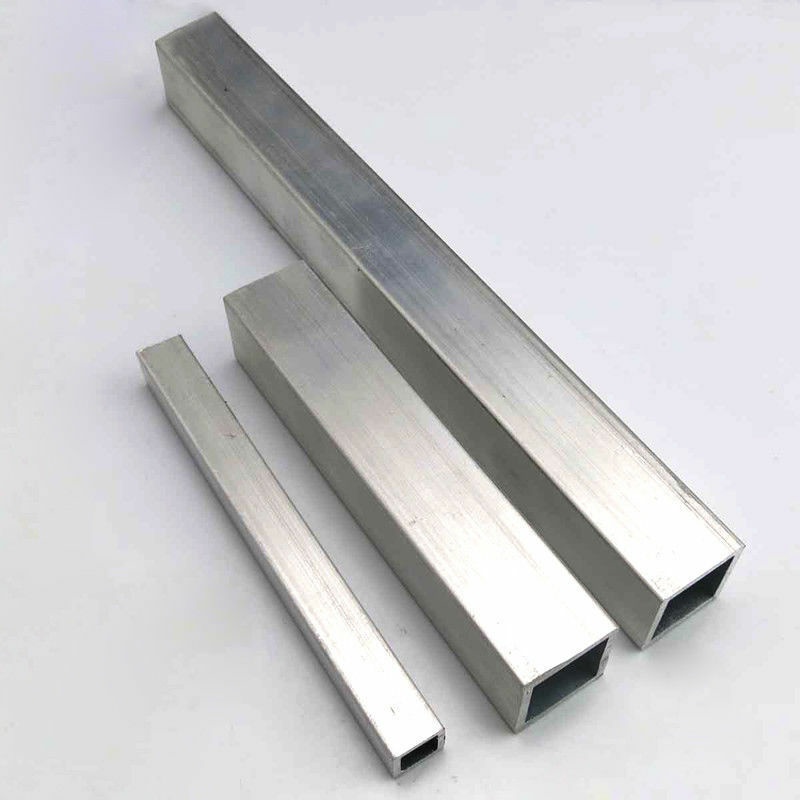 1PCS Aluminum Square Tube Metal Alloy Box Tubing Section T6063 Model DIY Pick Size