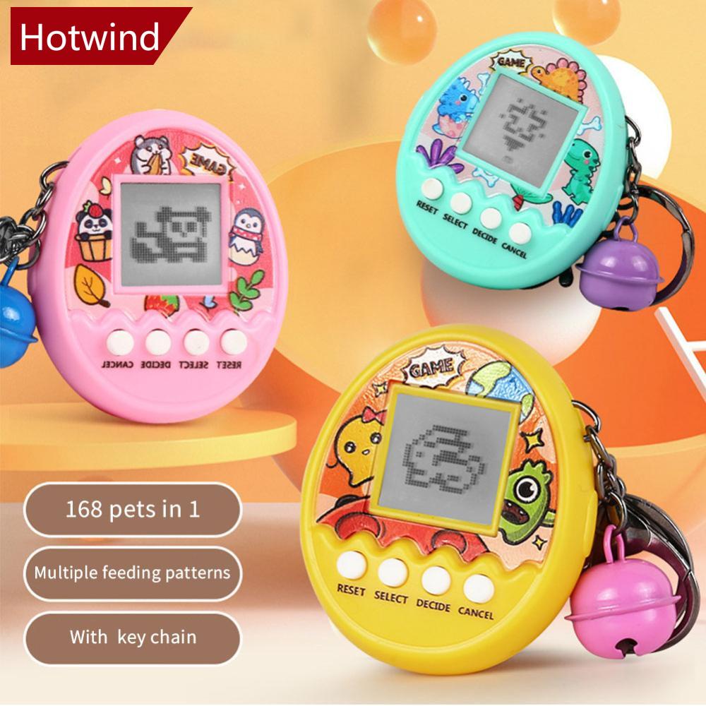 Hotwind เกมทามาก็อตจิสัตว์เลี้ยงไฟฟ้า 168 ตัว ใน 1 ขนาดมินิ ของเล่นสําหรับเด็ก A4U2