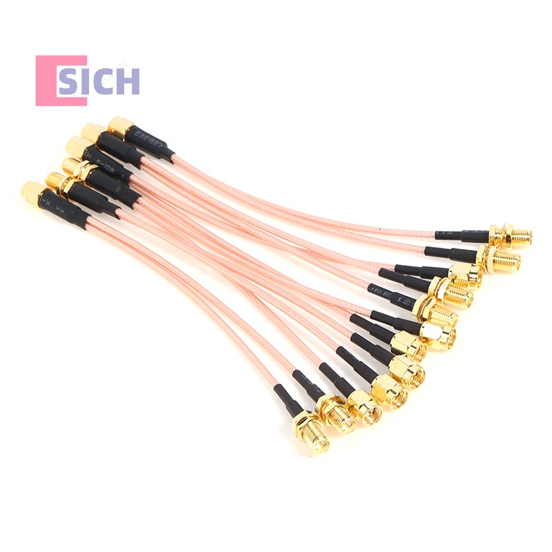[Sich] Sma to 2X SMA Male Female สายเคเบิ้ลจัมเปอร์ ตัวแยก Y type ใหม่