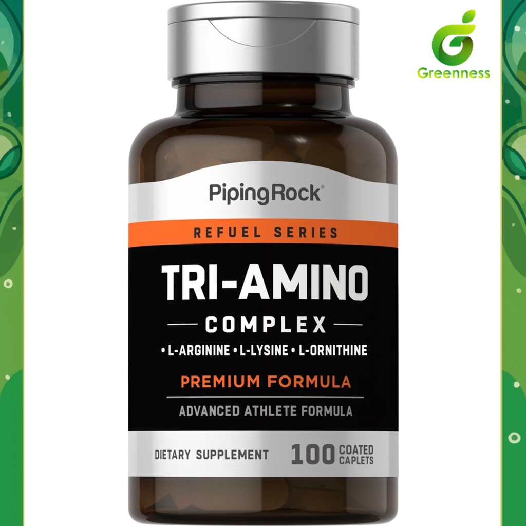 Tri Amino / L-Arginine / L-Ornithine / L-Lysine (100Caplets) เพิ่มประสิทธิภาพออกกำลังกาย