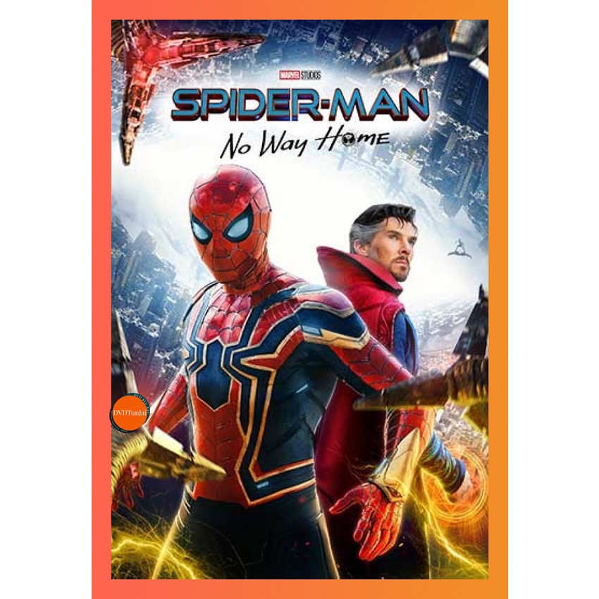 ใหม่ หนังแผ่น DVD Spider-Man No Way Home สไปเดอร์แมน โน เวย์ โฮม (เสียง ไทย/อังกฤษ | ซับ ไทย/อังกฤษ) หนังใหม่ ดีวีดี Tun