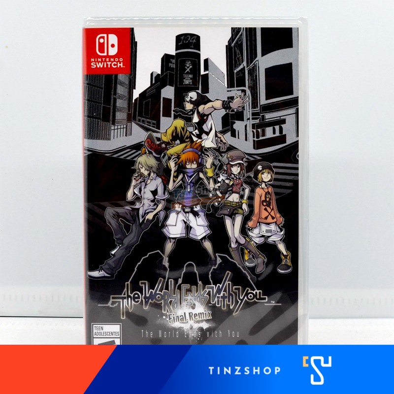 nintendo switch The World Ends with You: Final Remix Zone Jap. ** ปกไม่ตรงกับแผ่นจริง***