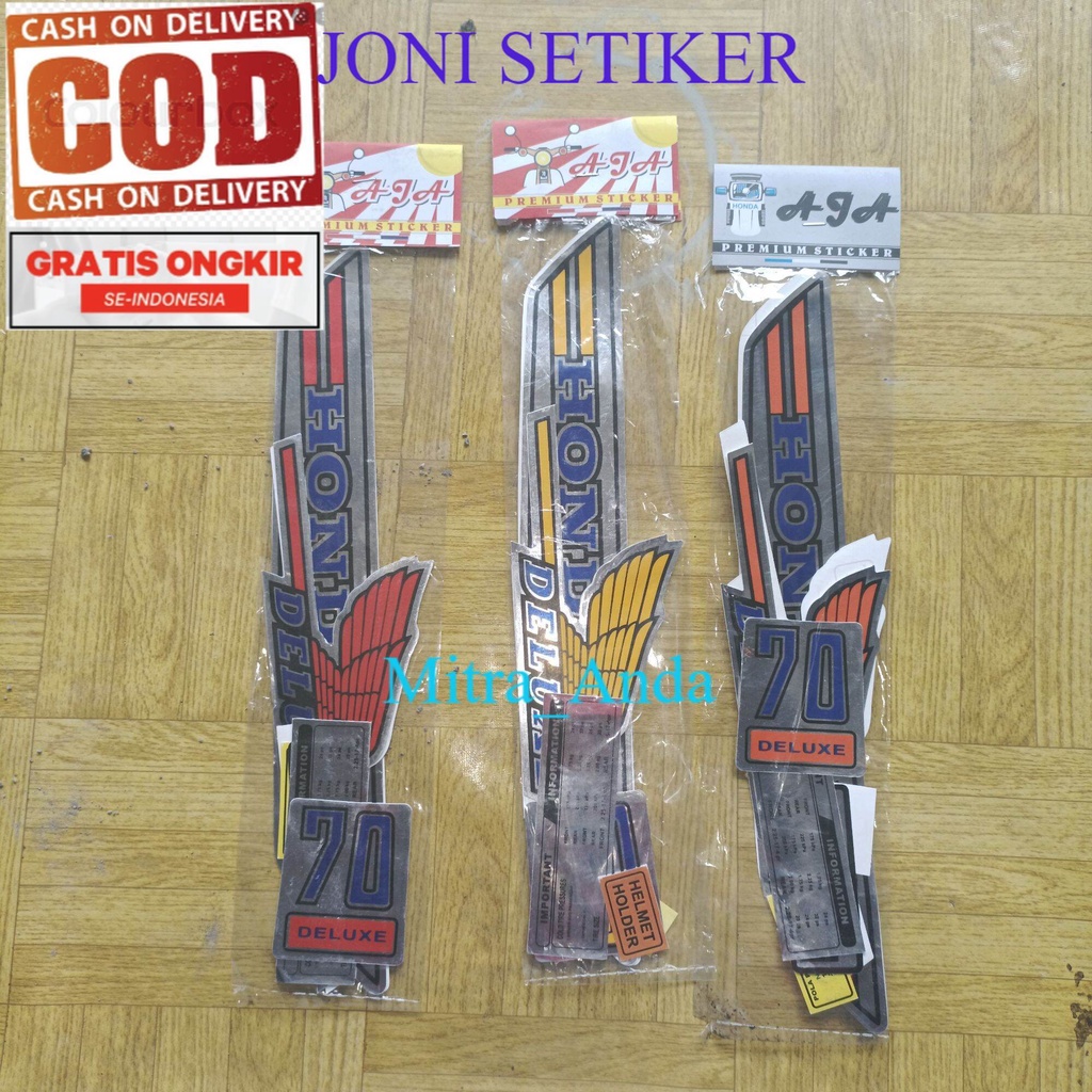 จัดส่งฟรี - สติ๊กเกอร์ C70 อนุพันธ์มาตรฐาน C70, การเปลี่ยนแปลง c 70, สติ๊กเกอร์ Honda C70, สติ๊กเกอร