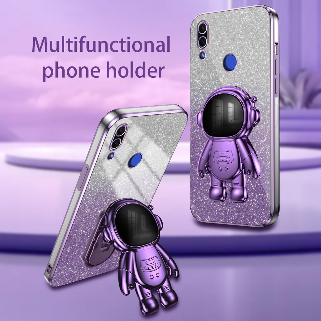 เคส Huawei nova 3 Huawei nova 3i Huawei nova 4 Huawei nova 5i เคสโทรศัพท์มือถือ ซิลิโคนนิ่ม กันกระแทก ลายนักบินอวกาศ สําหรับ Huawei nova 3 3i 4 5i