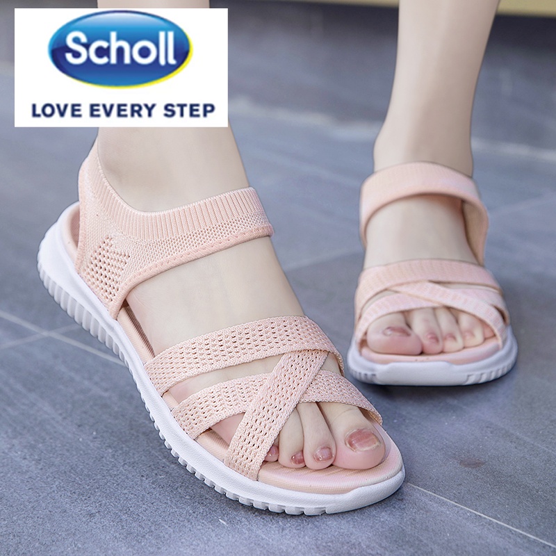 Scholl รองเท้าผู้หญิง scholl scholl scholl รองเท้าแตะชายหาดแบนผู้หญิง scholl Slides รองเท้า scholl ผู้หญิงรองเท้าแตะโบฮีเมียผู้หญิง