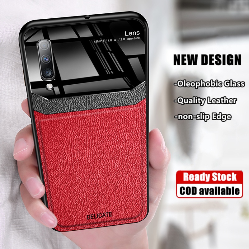 สําหรับ Samsung Galaxy A30s 6.4 นิ้ว SM-A307F A307FN A307GN Slim Minimalist Oleophobic แก้วหนังลื่นย