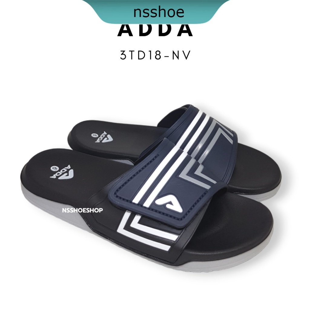[พร้อมส่ง] Adda 3TD18MV พื้น 2density รองเท้าแตะ รองเท้าลำลองแบบสวม size 5-10