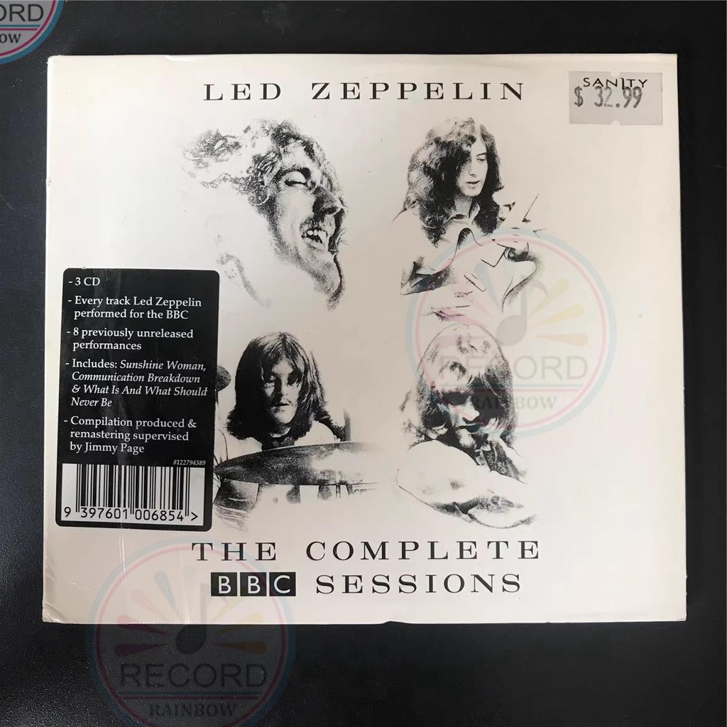 Led Zeppelin The Complete BBC Sessions 3CD Album[Sealed]