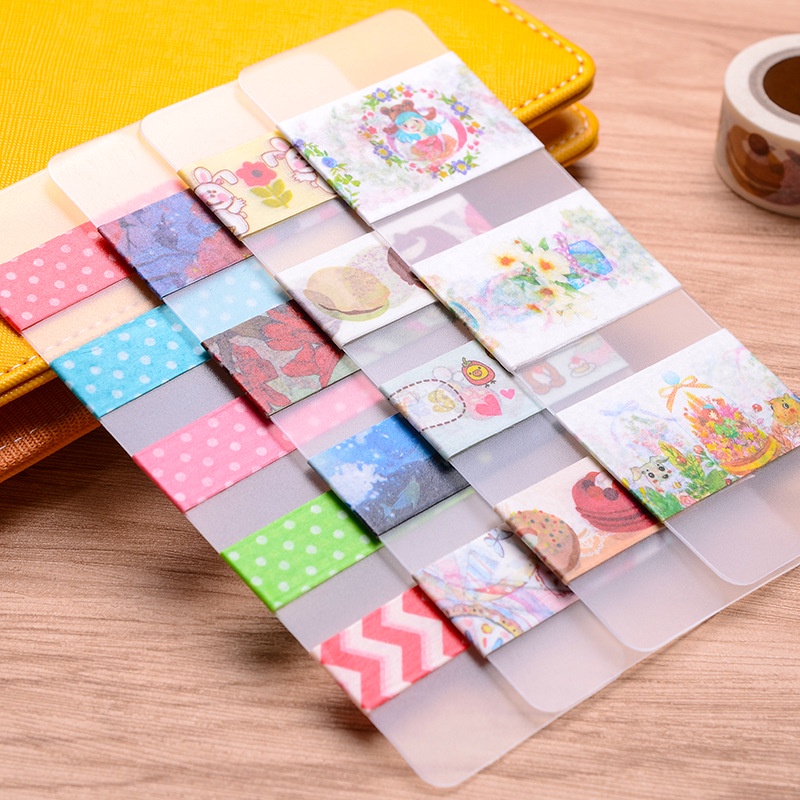 คู่มือ DIY Washi Tape Dispensing Board แผ่นจ่ายวัสดุ PVC Frosted 15 ซม. * 5 ซม.