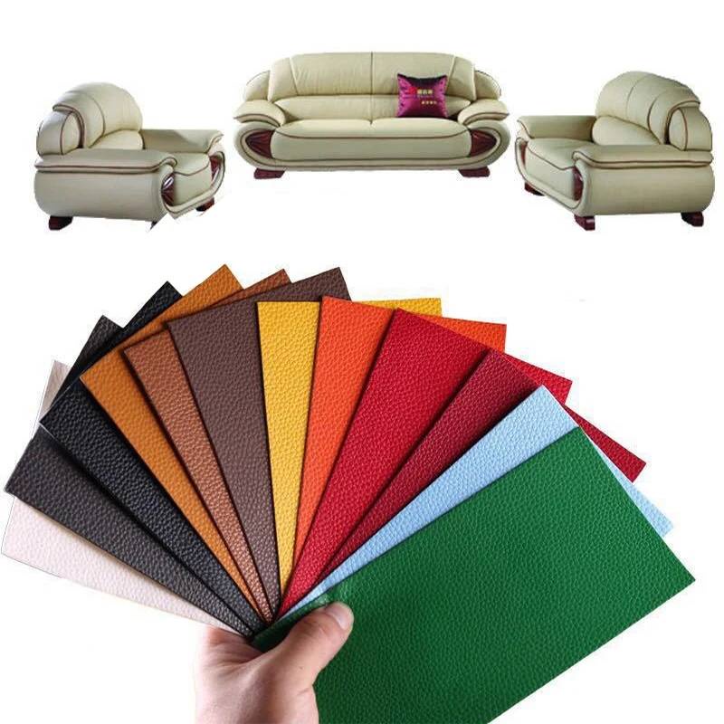 แผ่นสติกเกอร์หนังสังเคราะห์ มีกาวในตัว ขนาด 20X30 ซม. สําหรับซ่อมแซมโซฟา กระเป๋า รองเท้า โต๊ะ เก้าอี้ DIY