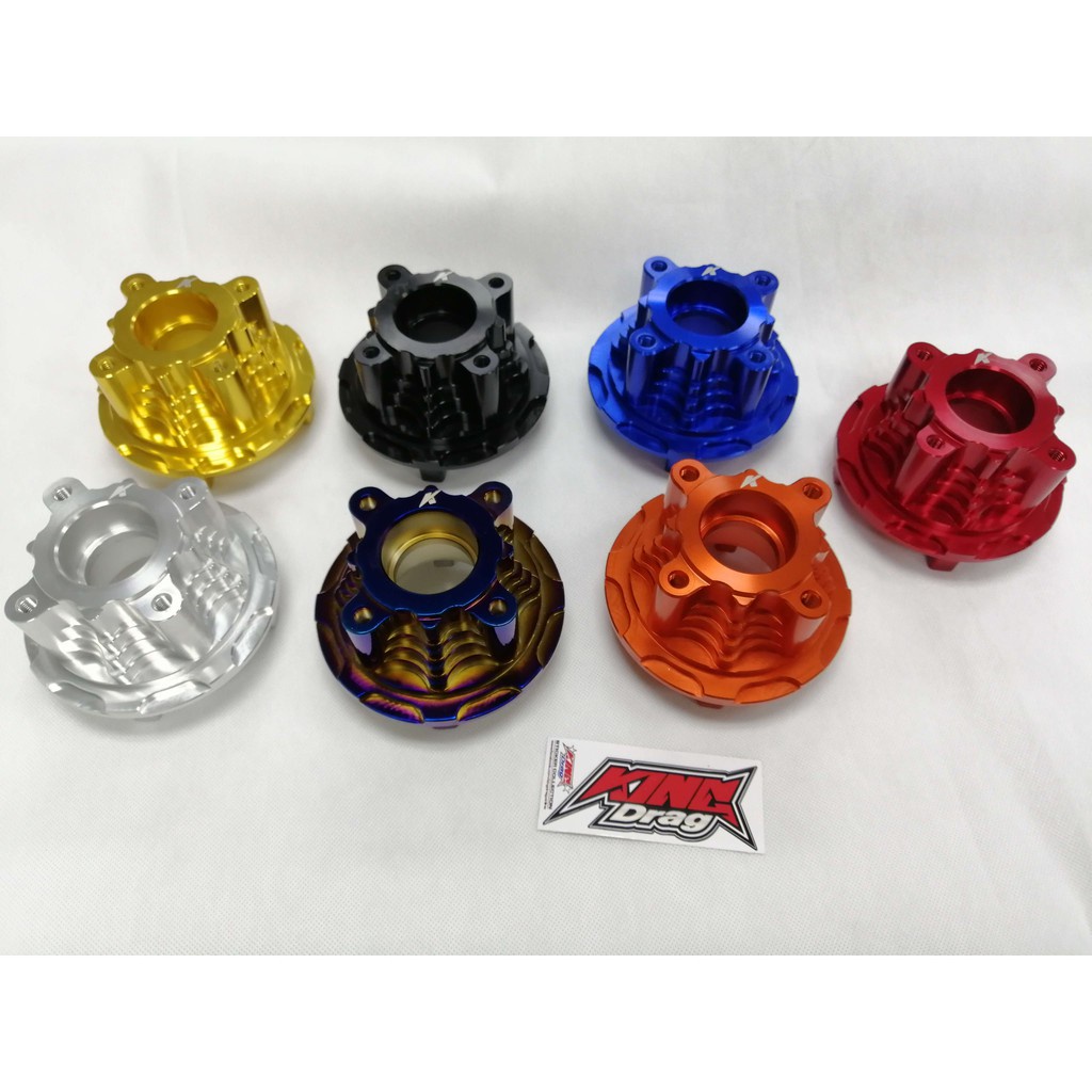 Y15ZR LC135 Y16ZR TITANIUM SPROCKET HUB ALLOY CNC KINGDRAG Y15ZR V1 V2 LC135 4S 5S V1 V2 V3 V4 V5 V6
