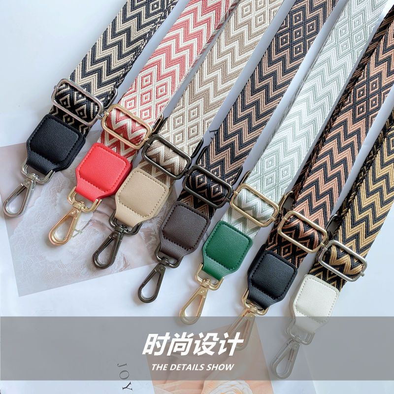 สายสะพายกระเป๋า สะพายข้าง กว้าง 3.8 ซม. ปรับได้ แบบเปลี่ยน เข้ากับทุกการแต่งกาย สําหรับผู้หญิง