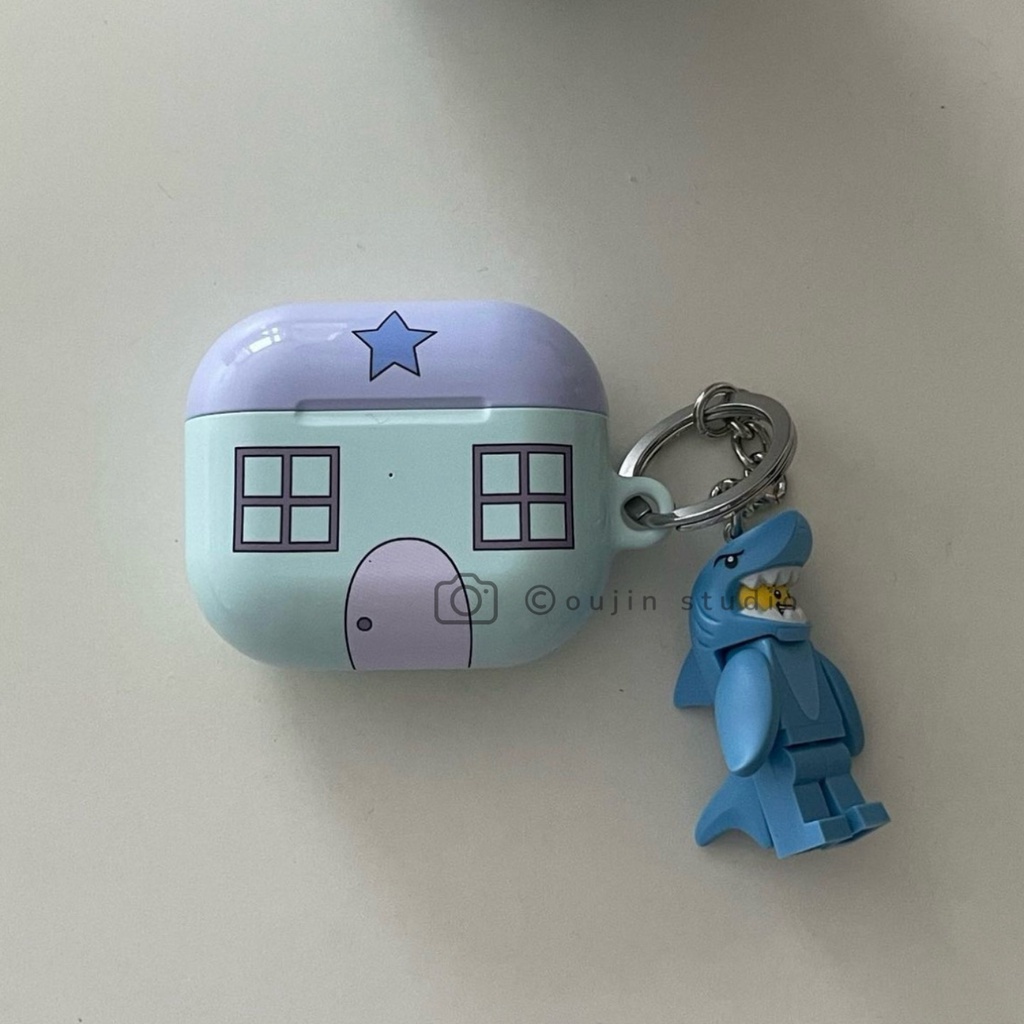 เคสหูฟังบลูทูธไร้สาย แบบแข็ง ลายดาว สไตล์เกาหลี สําหรับ 1/2 pro2/3