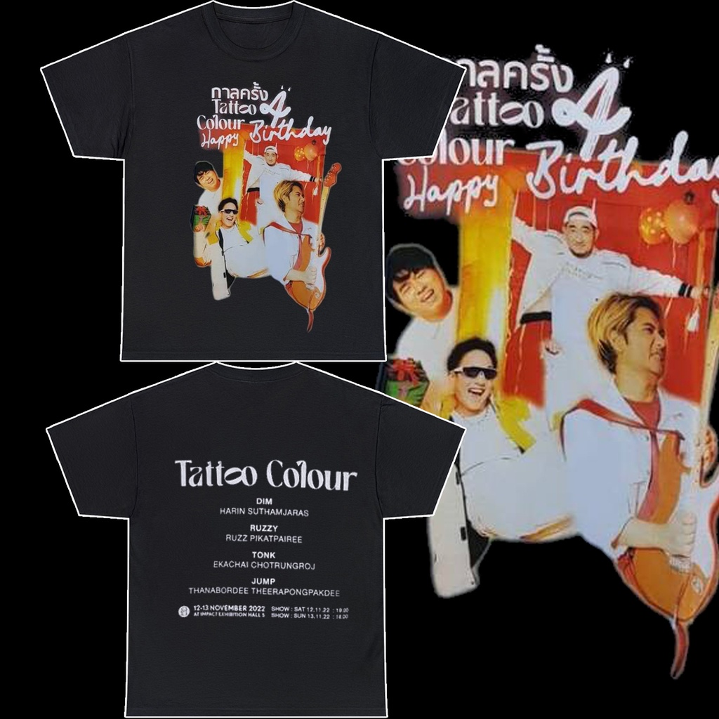 TATTOO COLOUR เสื้อยืดพิเศษ