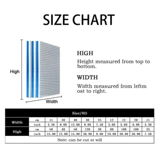 Simon 1 ชิ้นกรองชีวเคมี, 8D 8 ชั้น Aquarium Filter ฟองน้ํา, High-Density Cotton Sponge Aquarium อุปกรณ์เสริม