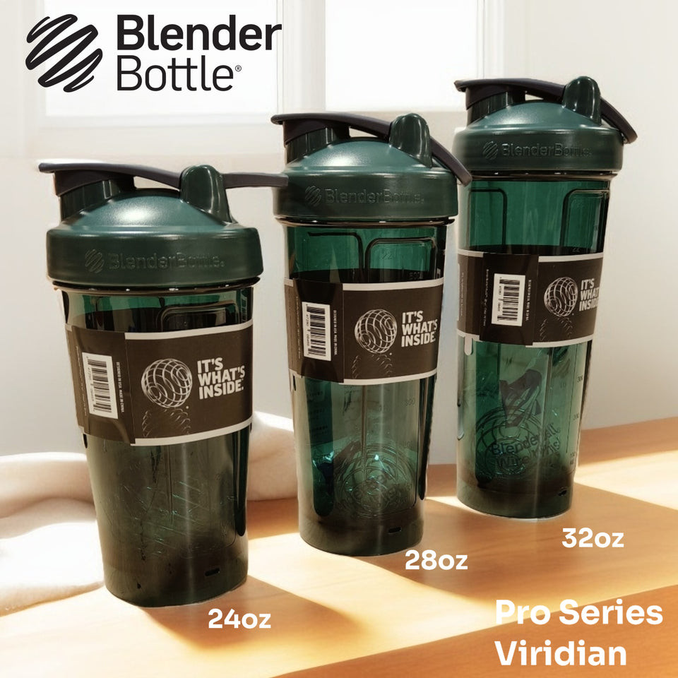 Blender Bottle Viridian Pro Series Range 24oz 28oz 32oz