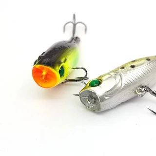 ใหม่ 1pcs 4 ซม.3.5g mini Popper Hard เหยื่อ Minnow ตกปลา Lure Crankbait Wobbler Tackle Isca Poper ลอยด้านบนน้ํา pike Lures
