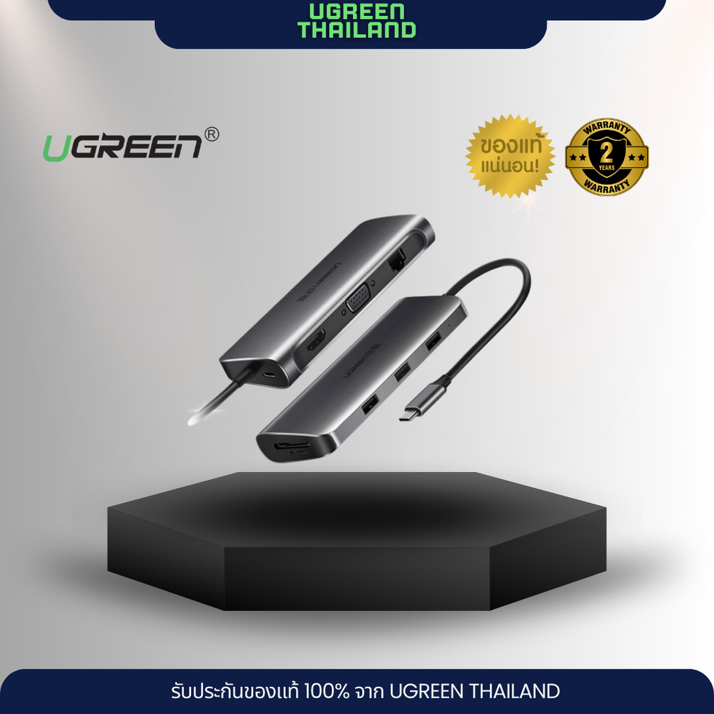 UGREEN 40873/15600/15601/25360 Adapter 9 in 1 USB TYPE-C to Multiport Dock Station