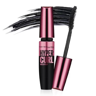 Maybelline เมย์เบลลีน ไฮเปอร์เคิร์ล วอเตอร์พรูฟ 9.2 มล. แบล็ค