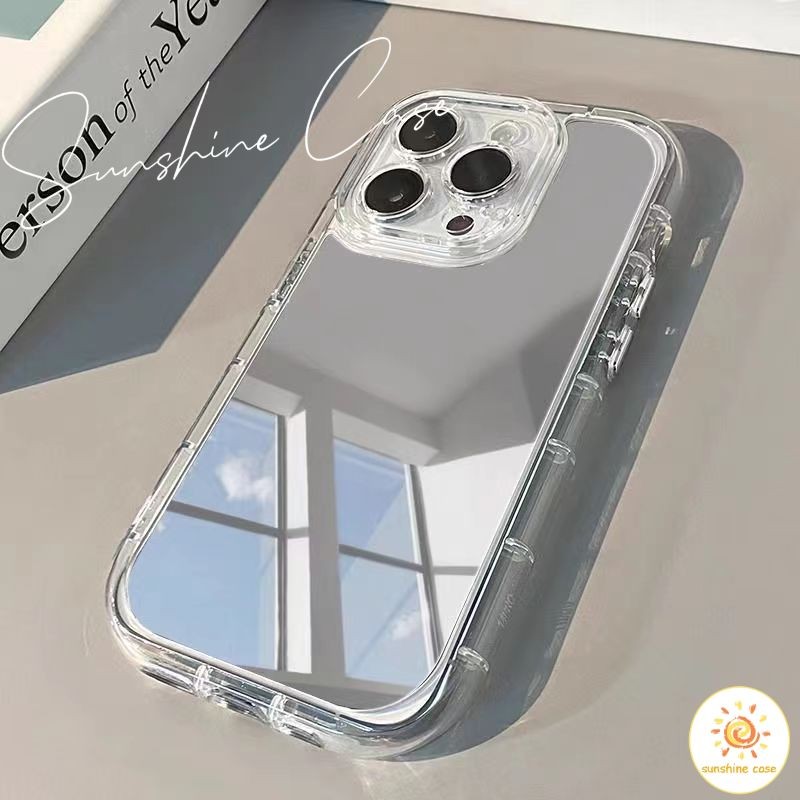 เคสโทรศัพท์มือถือแบบถุงลมนิรภัยแบบใส เจ๋งอ่ะ 14 15 12 Pro 7Plus 13 11 16 Pro Max เคส16 8 XR X XS Max เปลือกนิ่ม เคส case
