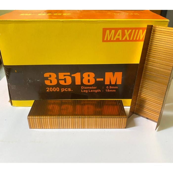 ลวดเย็บกระดาษกระดาษแข็ง 3518U - MAXIIM