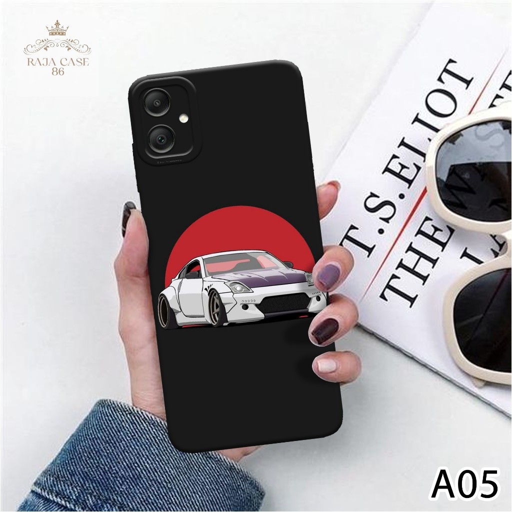 HP Softcase Samsung Galaxy A05 - RAJACASE - Samsung A05 Casing - Car case Motif - Samsung - Softcase