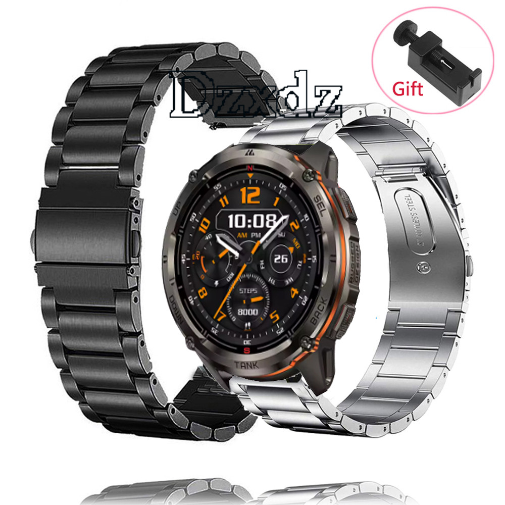 สําหรับ KOSPET TANK T3 ULTRA 2 สายโลหะสแตนเลส Smart Watch สายรัดข้อมือสร้อยข้อมืออุปกรณ์เสริม