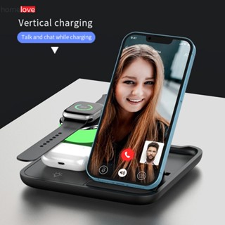 Four In One Folding Wireless Charger โทรศัพท์มือถือ Universal Wireless Charger 15w Fast Charging Multi-color Wireless Fast Charger homelove