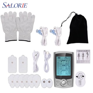 Salorie เครื่องนวดไฟฟ้าดิจิทัล 36 โหมด บรรเทาอาการปวดกล้ามเนื้อ