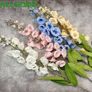 Allgoods กล้วยไม้ประดิษฐ์ ดอกกล้วยไม้พลาสติก แฮนด์เมด ยืดหยุ่น สําหรับตกแต่งบ้าน งานแต่งงาน