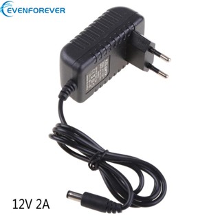 Ev อะแดปเตอร์ชาร์จแบตเตอรี่ลิเธียม 12V 2A สําหรับ DC 5 5x2 1