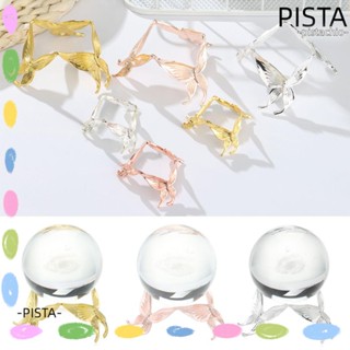 Pista ฐานวางโชว์ผีเสื้อ ทรงกลม DIY