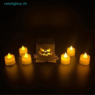 Remitglory ใหม่ โคมไฟฟักทอง Led พลาสติก รูปผี สําหรับตกแต่งปาร์ตี้ฮาโลวีน สวน ในร่ม 2023 TH