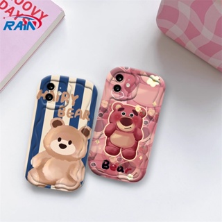 เคสโทรศัพท์มือถือ TPU แบบนิ่ม ลายหมี 3D สําหรับ Redmi A2 A1 Note 12 Pro Redmi10 9 12C 10C 9A 10A Note10 Note11 Note8 Note9s POCO X5 X3 NFC M3 Pro X3 GT