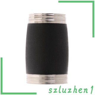 [Szluzhen1] คลาริเน็ตอัลลอย สังกะสีอัลลอย ทนทาน แบบเปลี่ยน สีดํา สําหรับเครื่องเป่าลมไม้