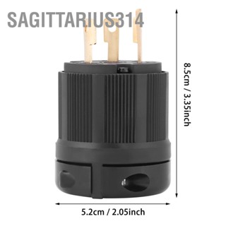 Sagittarius314 NEMA L5-30 30A 125V 3 ลวด Twist Lock ปลั๊กไฟฟ้า Connector