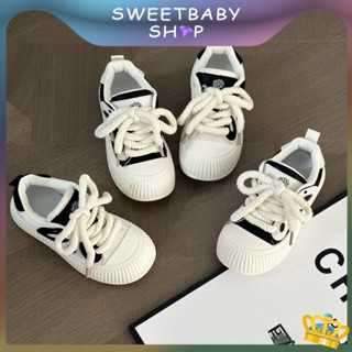 Sweetbaby💋ส่งเร็ว🚚รองเท้าผ้าใบลําลอง พื้นหนา พื้นนิ่ม สีขาว แฟชั่นฤดูใบไม้ผลิ และฤดูใบไม้ร่วง สําหรับสตรี และนักเรียน 2023