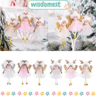 Wisdomest จี้ตุ๊กตานางฟ้า สําหรับแขวนตกแต่งบ้าน ปาร์ตี้คริสต์มาส