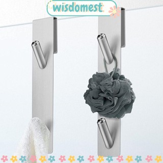 Wisdomest ตะขอแขวนฝักบัวอาบน้ํา ไม่ต้องเจาะ ไร้กรอบ สําหรับห้องครัว ห้องน้ํา