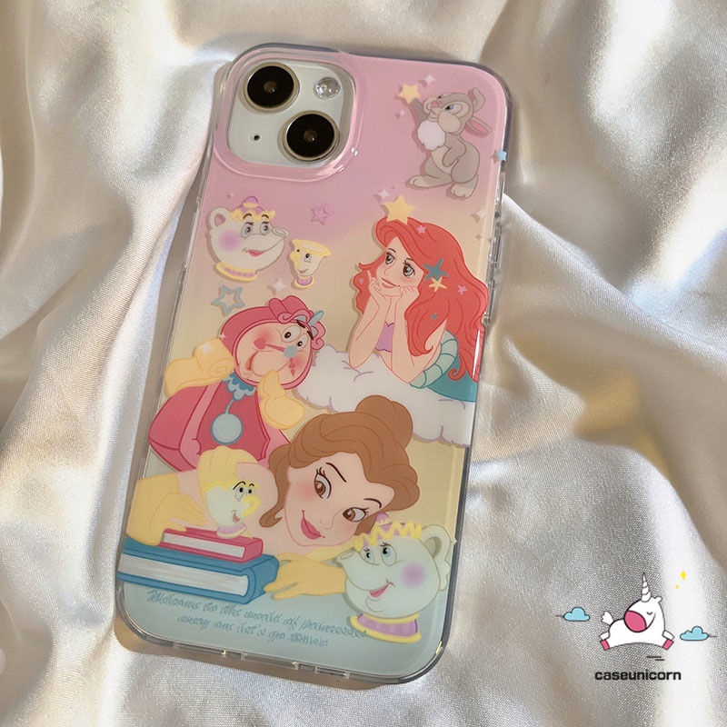 เคสโทรศัพท์มือถือแบบนิ่ม ลายการ์ตูนเจ้าหญิงดิสนีย์น่ารัก สําหรับ VIVO Y16 Y17 Y35 Y15 Y02s Y15s Y12 Y21s Y95 V25 Y11 Y33s Y15A Y20 V23E Y30 Y93 Y12i Y22 Y75 Y91C Y50 Y02 Y12S Y20i Y21 Y31 Y51 - รูปที่ 2