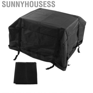 Sunnyhousess Car Roof Luggage Bag Oxford Cloth Sun Protection Foldable Top Storage  with Slip Proof Mat for Vehicle