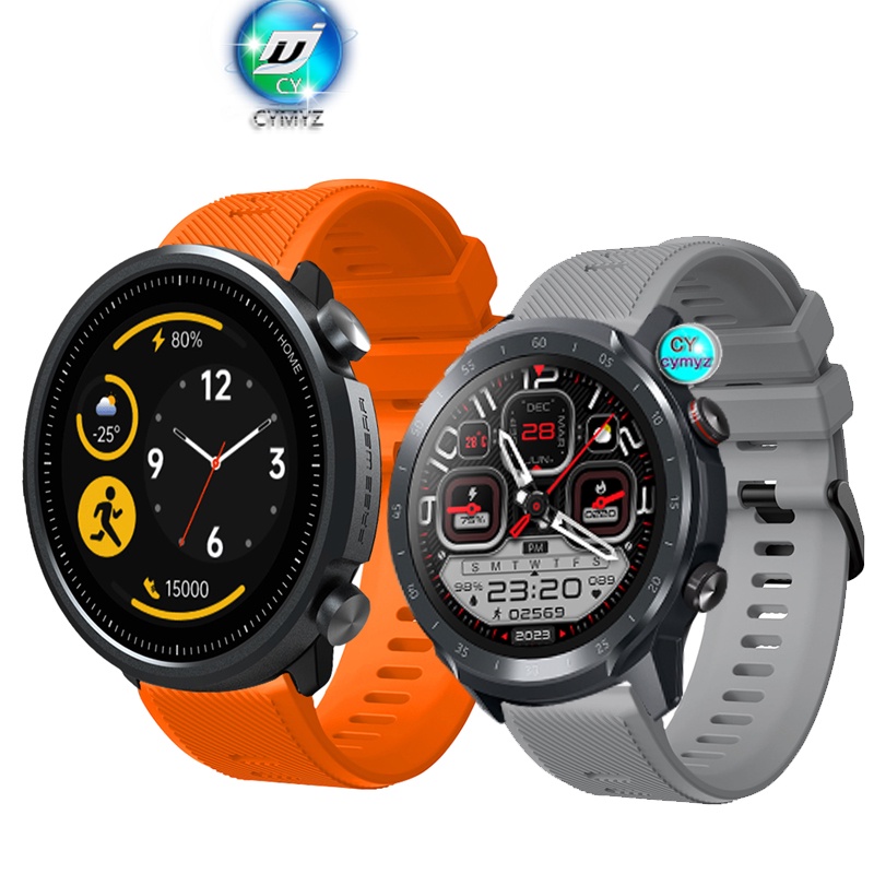 for Mibro A1 A2 สาย สายนาฬิกาสายซิลิโคน สายรัดข้อมือกีฬา สายรัด Mibro watch A1 A2 สาย สายรัด