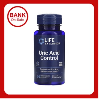 Life Extension Uric Acid Control, 60 Vegetarian Capsules