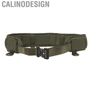 Calinodesign Battle Belt  Hiking Quick Release Buckle Comfortable for Outdooor